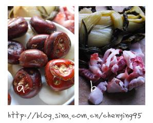 雪菜荸荠小炒肉的做法