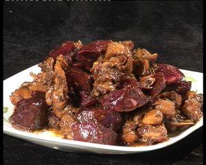 咸蛋黄焗南瓜和家传糖醋鸡的做法