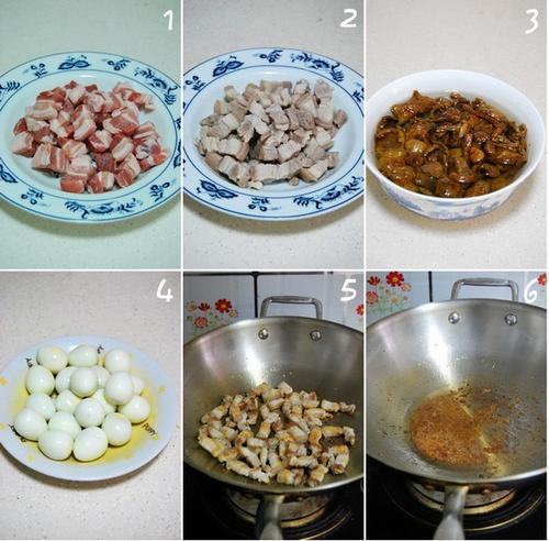 豆干蘑菇小炖肉的做法