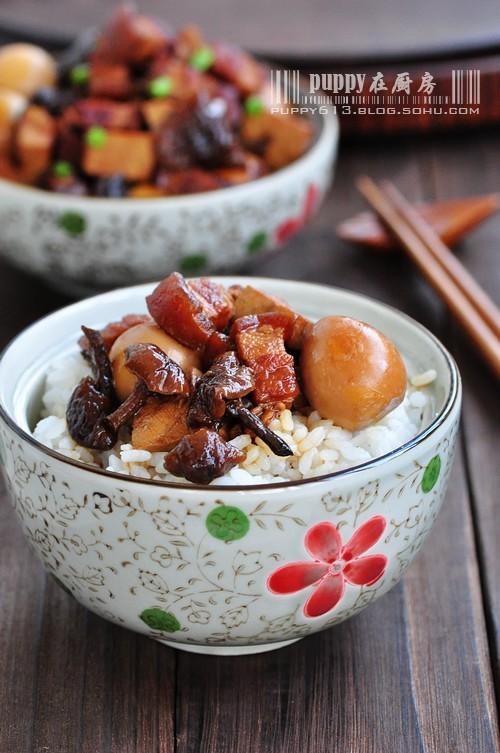 豆干蘑菇小炖肉的做法