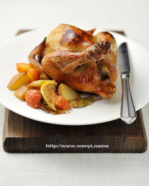 芳香烤鸡的做法