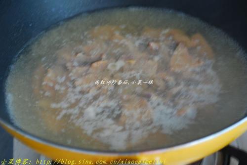 芦蒿枸杞炒猪肝的做法