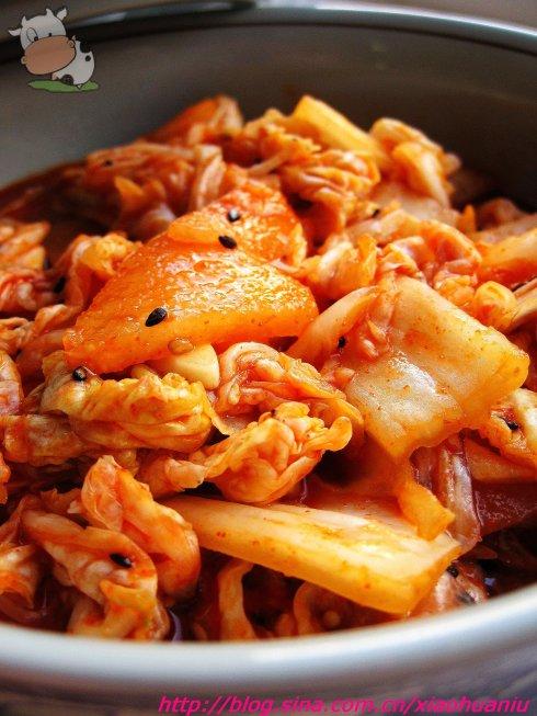 家庭简易版辣白菜的做法