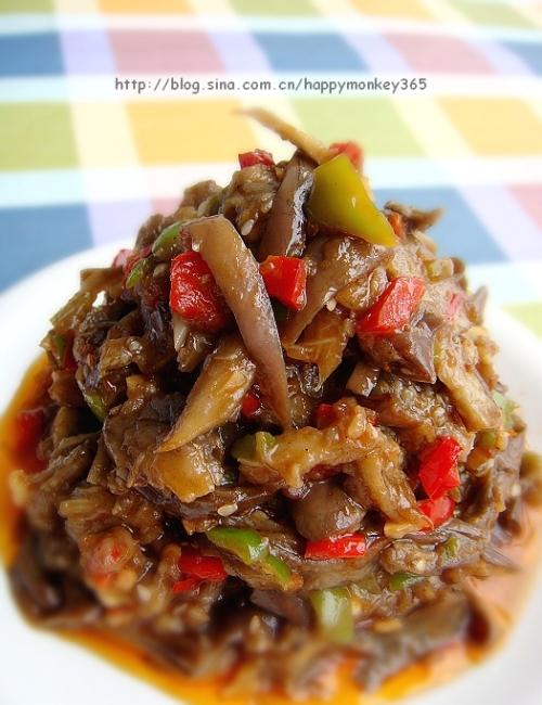 凉拌蒸茄子的做法