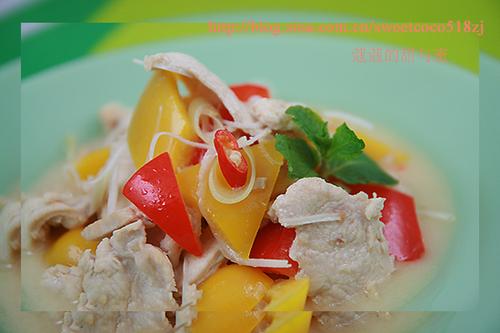 泰式椰汁鸡肉的做法