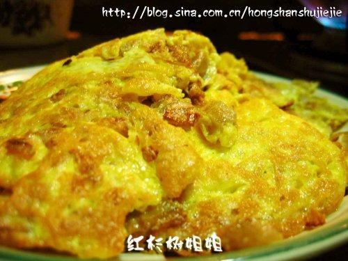 萝卜干煎蛋的做法