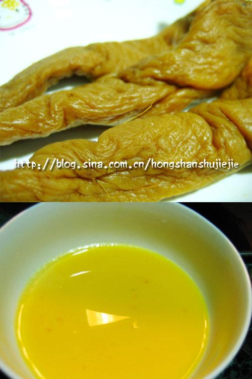 萝卜干煎蛋的做法