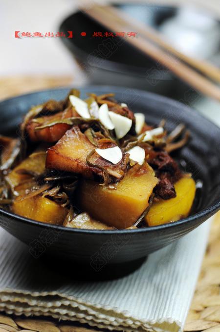 干豆角土豆炖肉的做法