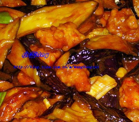 茄子肉段的做法