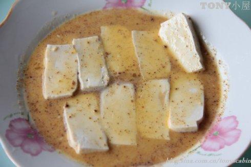 香辣黄金豆腐的做法