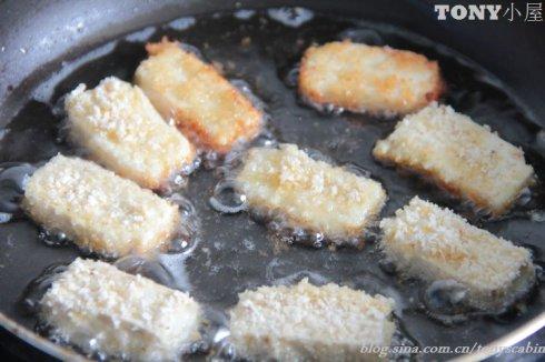 香辣黄金豆腐的做法