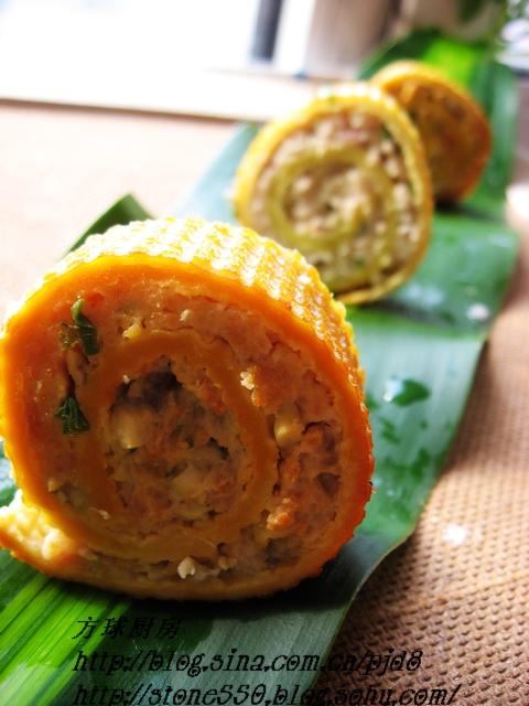 三鲜肉卷的做法