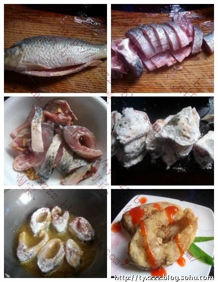 黑椒茄酱鱼块的做法