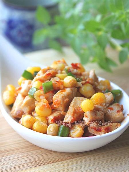 鱼香玉米鸡丁的做法