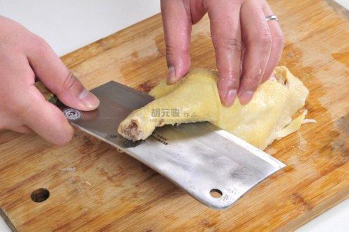 如何切白斩鸡的做法