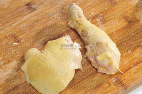 如何切白斩鸡的做法