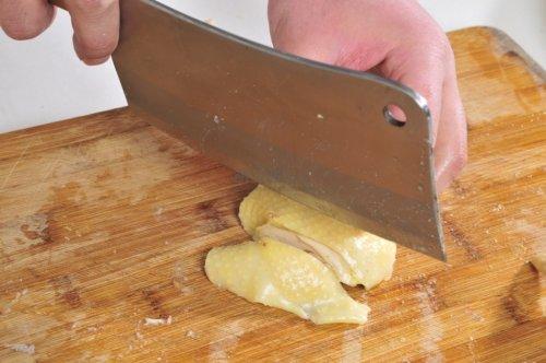 如何切白斩鸡的做法