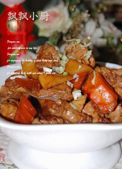 鸭子炖土豆的做法