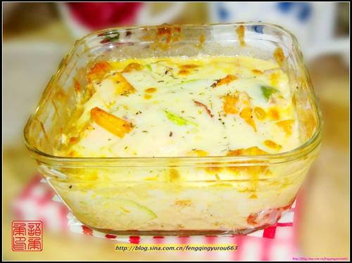 奶酪焗南瓜的做法