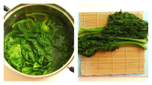 油泼菠菜的做法