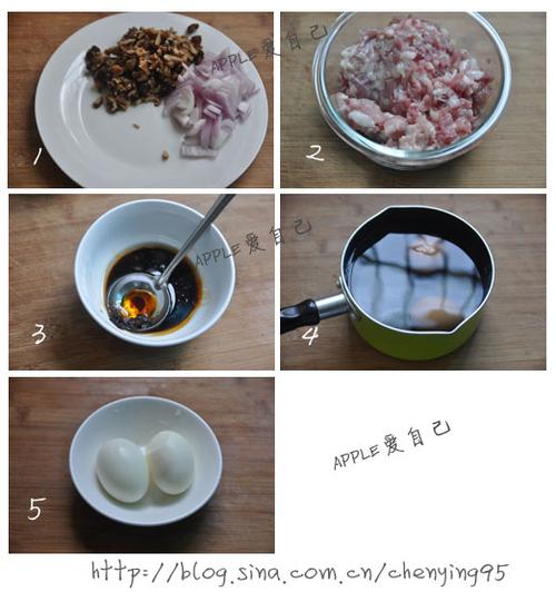 香菇卤肉饭的做法