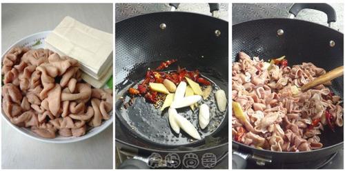 大肠烧豆腐的做法