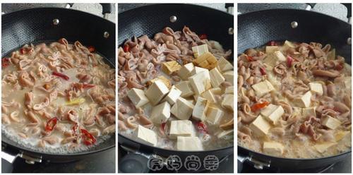 大肠烧豆腐的做法
