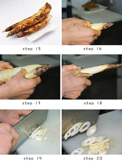 水煮笋片猴头菇的做法