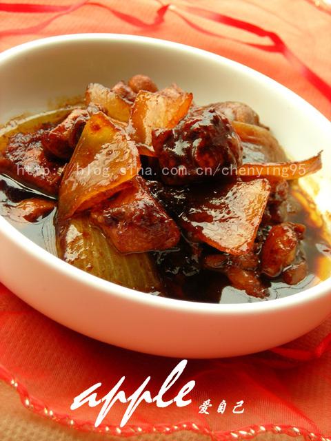 沙茶鸡块的做法