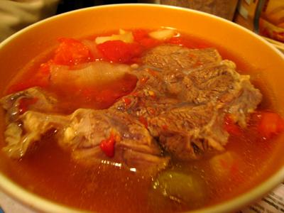 番茄牛腱汤的做法