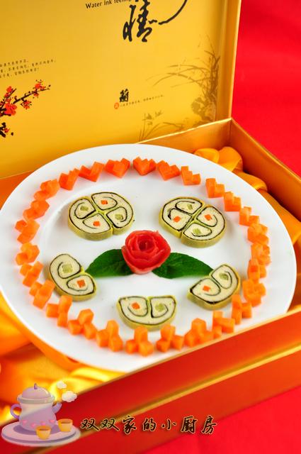 蛋皮鸡肉卷的做法