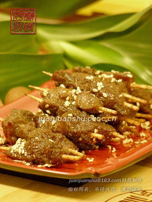 牙签牛肉的做法