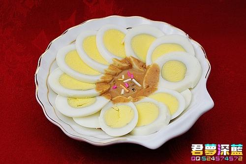 麻汁鸡蛋的做法