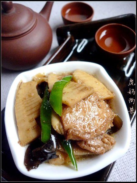 冬笋肉片的做法