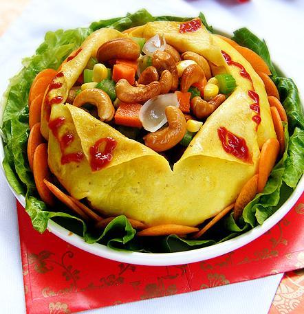 腰果百合烩西芹的做法