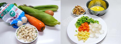 腰果百合烩西芹的做法