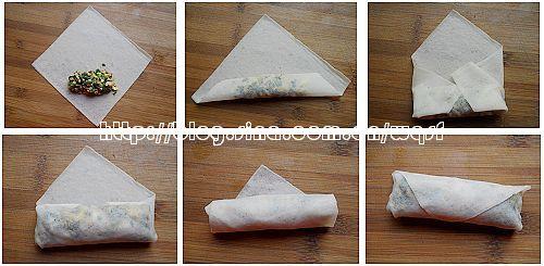 三鲜素春卷的做法