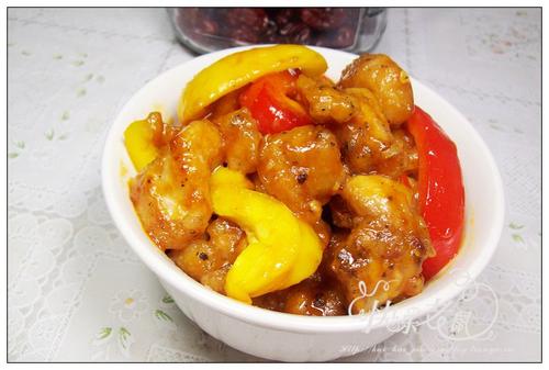 彩椒鸡肉的做法