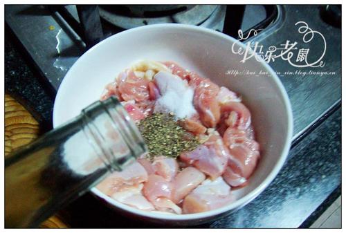 彩椒鸡肉的做法