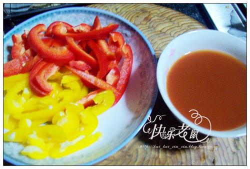 彩椒鸡肉的做法