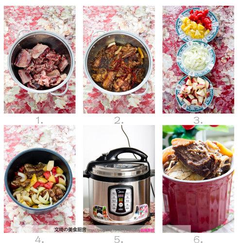 电压力锅香焖牛小排的做法