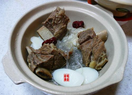 韩式牛骨汤的做法