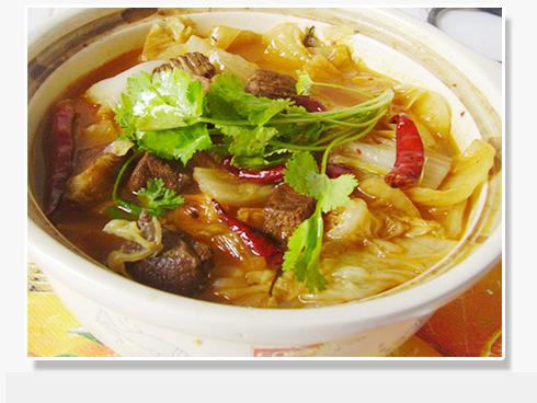 牛肉白菜煲的做法