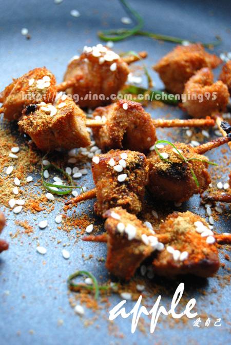 香煎肉串的做法