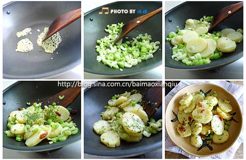 姜油煎土豆做法的做法