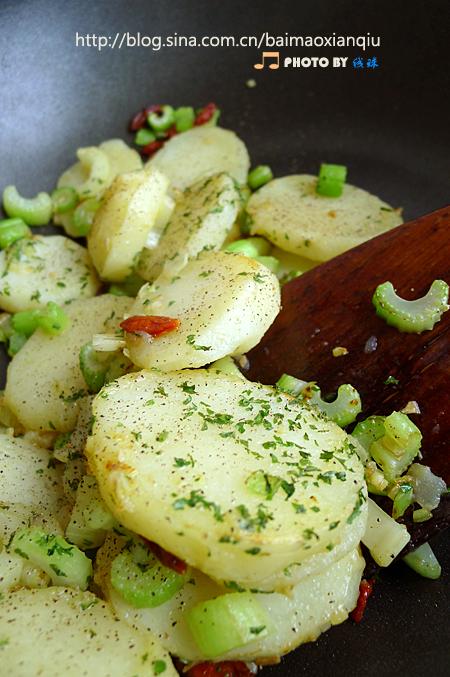 姜油煎土豆做法的做法