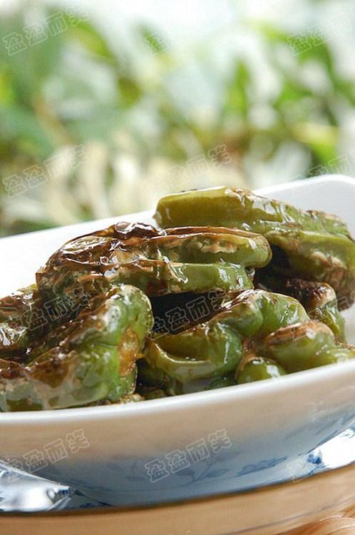 虎皮辣椒的做法