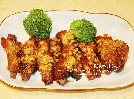 蒜蓉排骨的做法