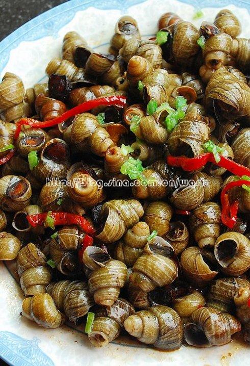 酱香炒田螺的做法