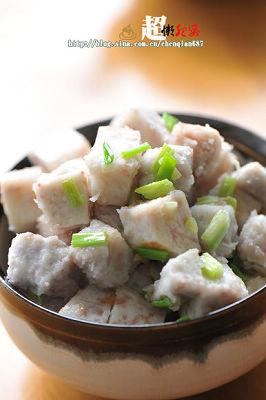 葱香荔浦芋头的做法